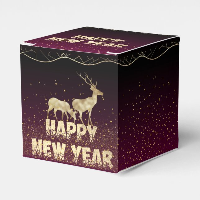 Caja de regalo  elegante para navidad presentaskar (Framsidan Sidan)