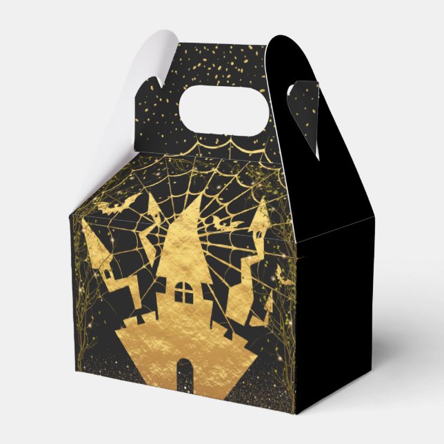 Caja de regalo negra  para Halloween Presentaskar (Framsidan Sidan)