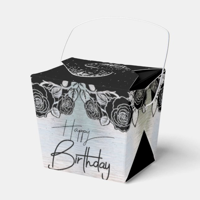 Caja de regalo para cumple lujosa con brillo presentaskar (Framsidan Sidan)