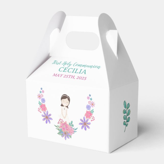 Caja de regalos CECILIA Primera Comunión Presentaskar (Framsidan Sidan)