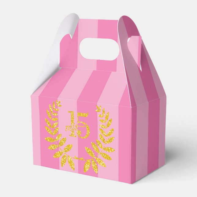 Caja  para recuerdo de 15 años presentaskar (Framsidan Sidan)