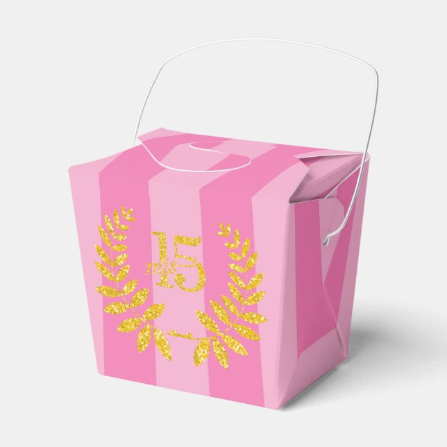 Caja  para recuerdo de 15 años presentaskar (Framsidan Sidan)