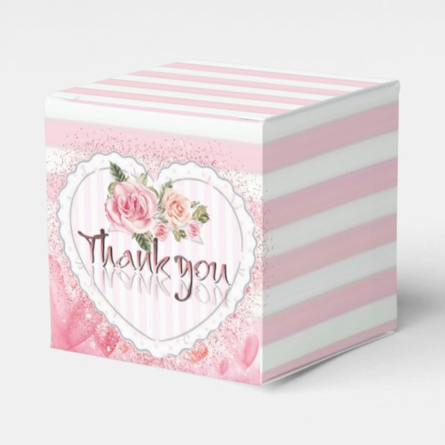 caja para regalo floral con agradecimiento presentaskar (Framsidan Sidan)