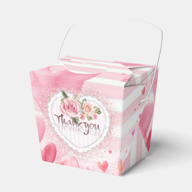 caja para regalo floral con agradecimiento presentaskar (Framsidan Sidan)