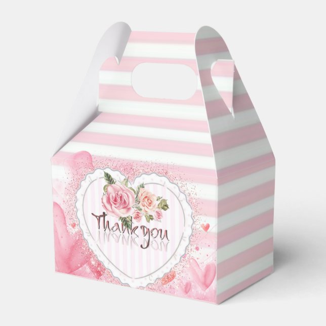 caja para regalo floral con agradecimiento presentaskar (Framsidan Sidan)