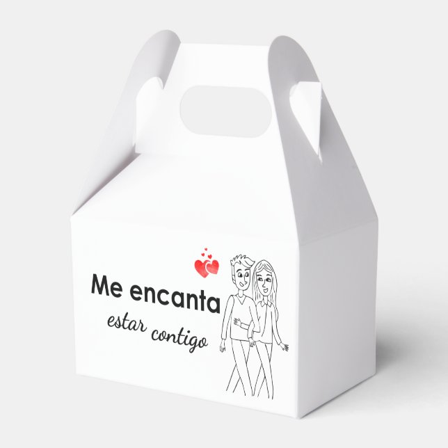Caja para regalos presentaskar (Framsidan Sidan)