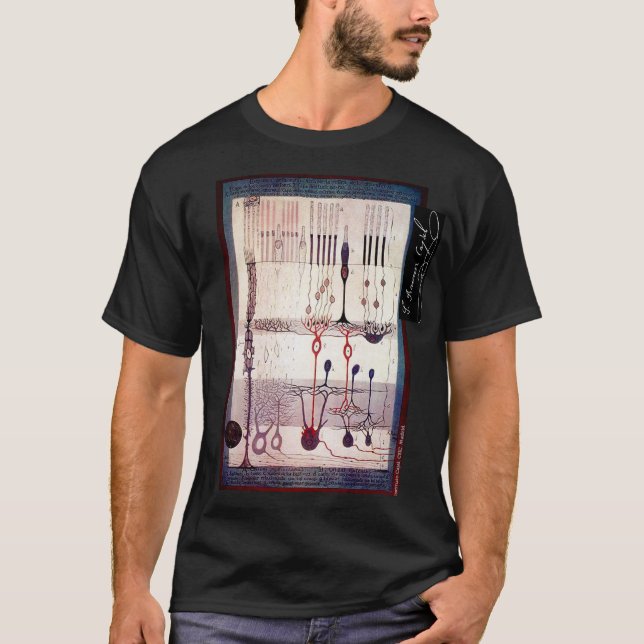 Cajal näthinna tee shirt (Framsida)