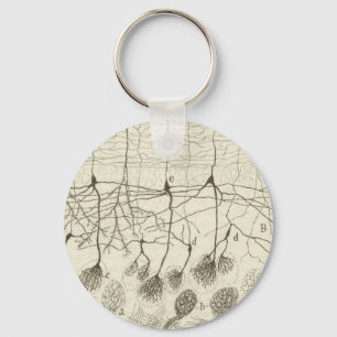 Cajals Neurons 8 Nyckelring