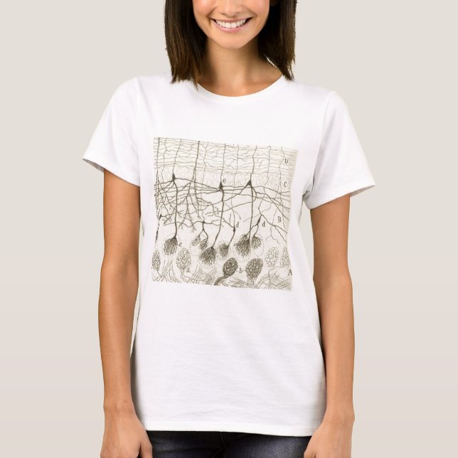 Cajals Neurons 8 T-shirt (Framsida)