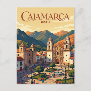 Cajamarca, Peru Peru Vykort