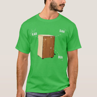 Cajon Anatomy White T Shirt