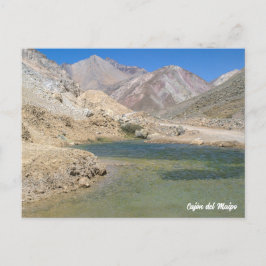Cajón del Maipo, Chiles vykort