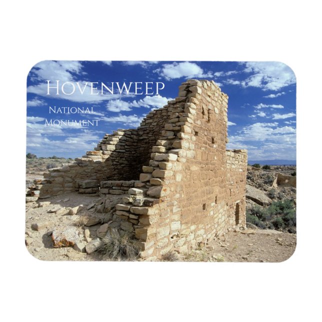 Cajon Unit Ruins, Hovenweep National Monument, UT Magnet (Horisontell)