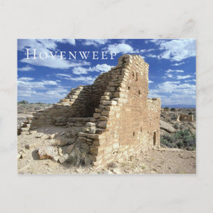 Cajon Unit Ruins, Hovenweep National Monument, UT Vykort