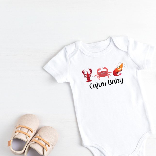 Cajun Baby Baby Bodydräkt T Shirt (Cajun Baby Baby Bodysuit)