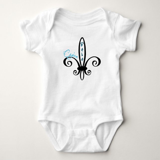 Cajun Baby Tee Shirt (Framsida)