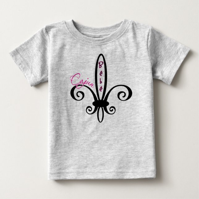 Cajun Baby Tee Shirt (Framsida)