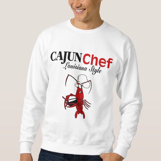 Cajun Chef Långärmad Tröja (Framsida)