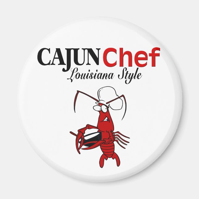Cajun Chef Magnet (Framsidan)