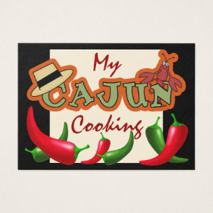 Cajun Cooking Cards av SRF Visitkort