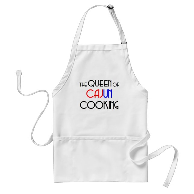cajun cooking queen förkläde (Framsidan)