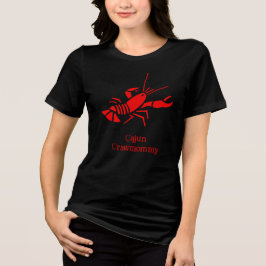 Cajun Crawmmamma Kräftor T Shirt