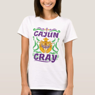 Cajun Cray Kräftor Boil Louisiana New Orleans T Shirt