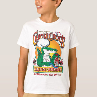 Cajun Crocs Ceole Cuisine T Shirt