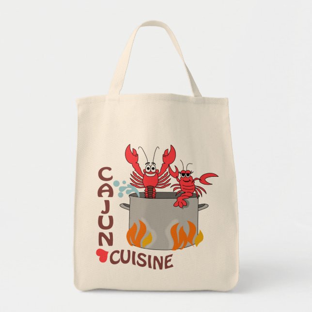Cajun-Cuisine Tygkasse (Framsidan)