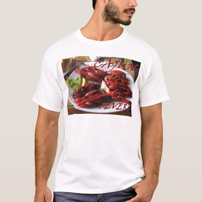 Cajun feber! t-shirt (Framsida)