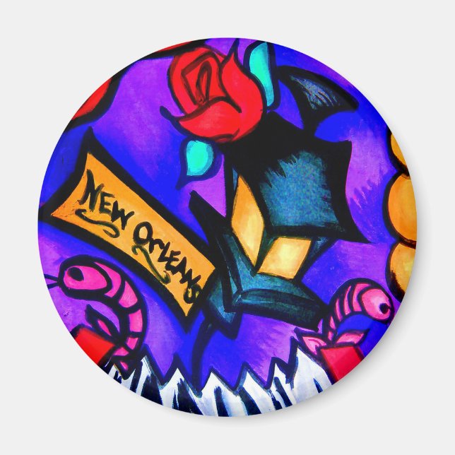 Cajun Flava Magnet (Framsidan)