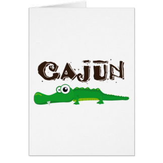 Cajun_gator Hälsningskort