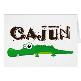 Cajun_gator Hälsningskort