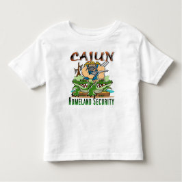 Cajun hemlandsäkerhet t-shirt