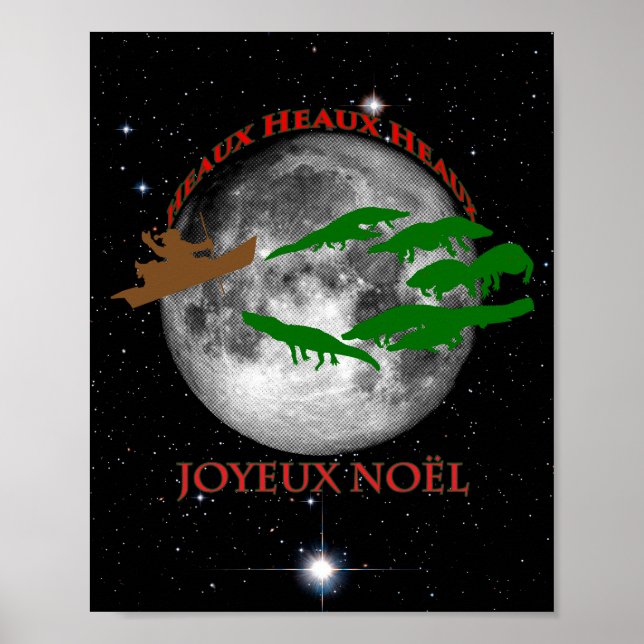 Cajun-jul Poster (Framsidan)