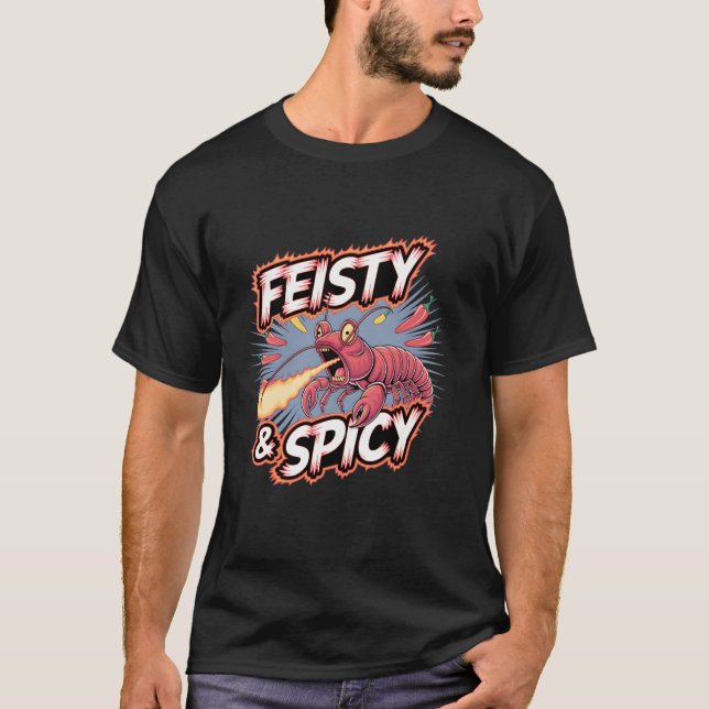 Cajun-kökets kräftsäsong t shirt (Framsida)