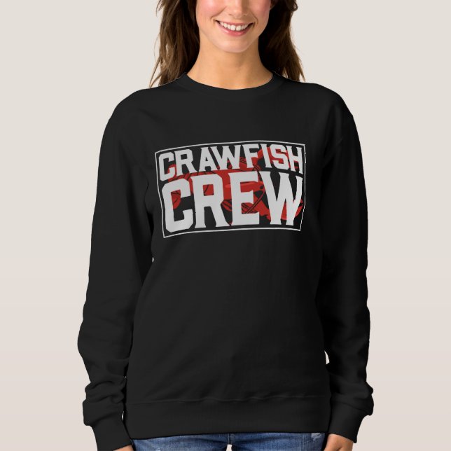 Cajun Kräftor Crew Seafood Crayfish Crawdads Boil T Shirt (Framsida)