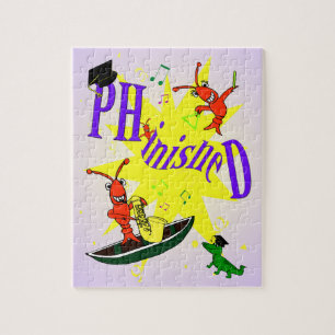 Cajun kräftor PhD "PHinisheD" avslutade Pussel