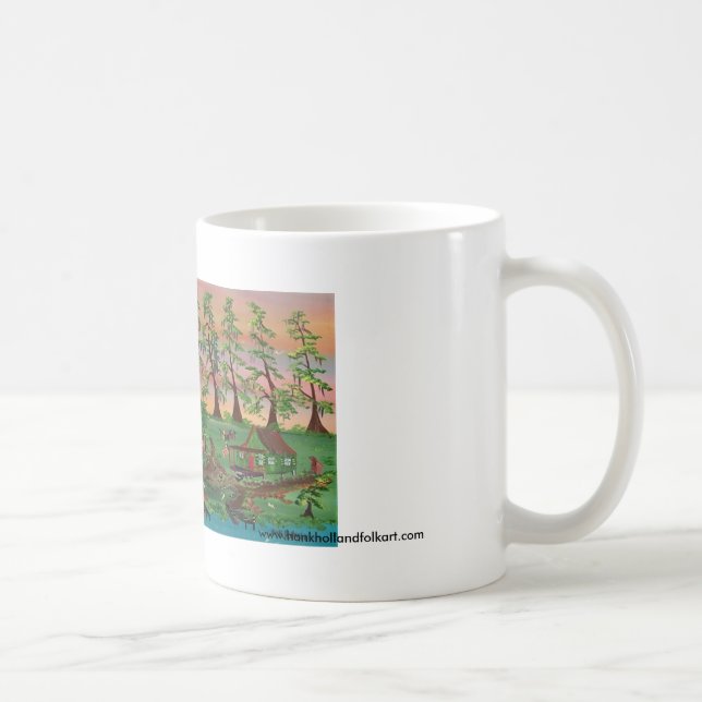 Cajun Lovin på flodarmen Kaffemugg (Höger)