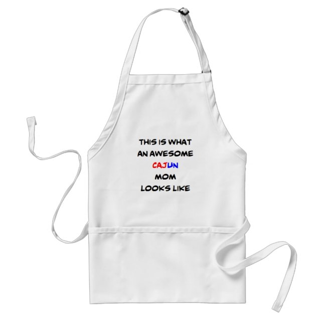 cajun mamma, fantastisk förkläde (Framsidan)