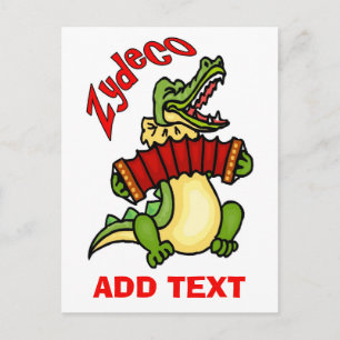 Cajun Music Vykort