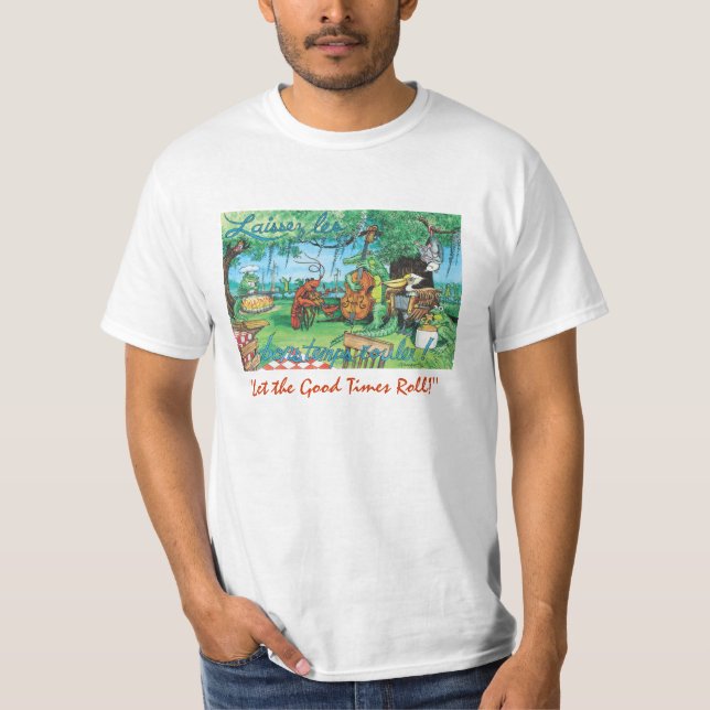Cajun musikT-tröja T Shirt (Framsida)