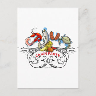 Cajun-Party-WLG-20110531 Inbjudan Vykort