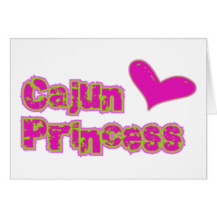 Cajun Princess Hälsningskort