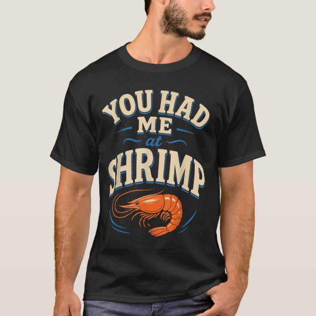 Cajun räkor älskare skaldjur  t shirt (Framsida)