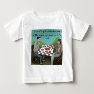Cajun Schack Rollig Tecknad Serie T-shirt