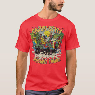 Cajun Stil Louisiana Tubing 1987 TShirt T Shirt