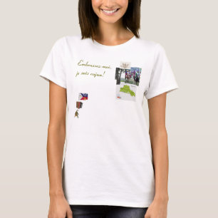Cajun T-tröja, Embrassez-moi, jesuis ca… Tee Shirt