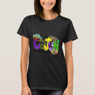 Cajun till kärnan Mardi Mardi Gras Louisiana Carni T Shirt