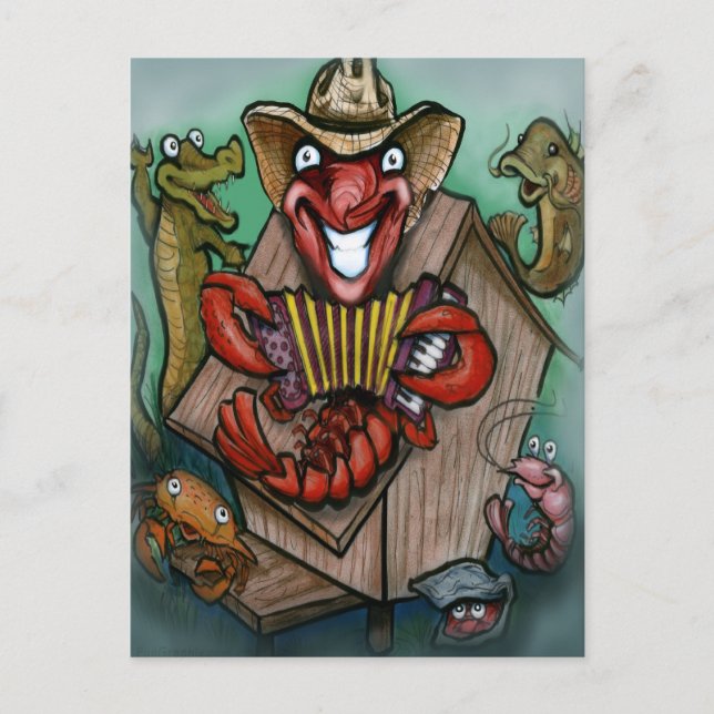 Cajun Vykort (Framsida)